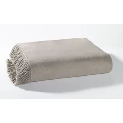 Sofaläufer taupe - braun - BL 100x200 cm