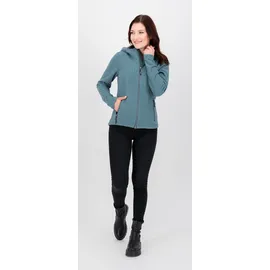 DEPROC activ Glory May Strickfleecejacke Grau M