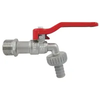 Aquacraft Models Auslaufventil 1/2" korrosionsbeständig rot