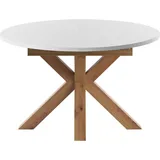 set one by Musterring Esstisch New Atlanta, mit runder Platte, ausziehbar, Stern-Fuß, Maße Ø130cm (170x130cm)