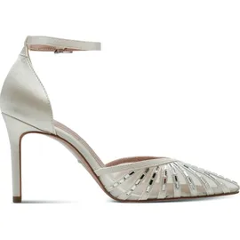 TAMARIS Damen Pumps mit Stilettoabsatz, weiß, 40 EU