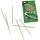 Papstar Zahnstocher Holz rund 8 cm