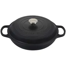 Le Creuset Signature Gourmet-Profitopf 30 cm schwarz