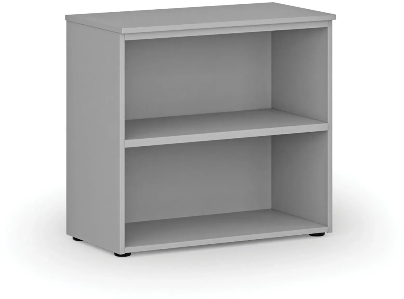 Büroregal PRIMO GRAY, 800 x 420 x 740 mm, grau