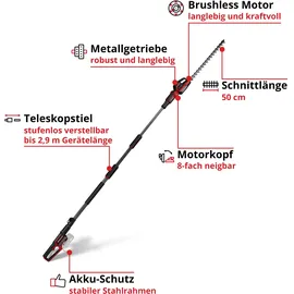Einhell GP-HH 18/50 Li T BL-Solo 50 cm ohne Akku