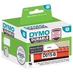 DYMO LabelWriter-Etiketten High Performance, 59 x 102 mm