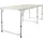toboli Campingtisch klappbar 180 x 60 x 70 cm grau