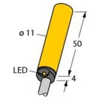 Turck Sensor bündig PNP, Schließer BI2-K11-AP6X