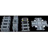 LEGO LEGO® City Eisenbahn Schienen-Set mit Schienen, Kreuzung und