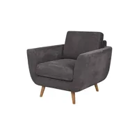 SOHO Sessel  Smilla , grau , Maße (cm): B: 94 H: 85 T: 93.0