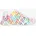 Lite White Durabuck W Multi Color Heart Print 37
