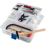 Pebaro 650 - Laubsäge-Set im Kunststoffkoffer, Werkzeug für Hobby und Schule