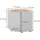 Vicco Eckkommode Betti 78 x 78 cm Weiß/Sonoma