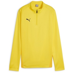 PUMA teamGOAL 1/4-Zip Trainings-Top Damen 07 - faster yellow/puma black/sport yellow M