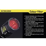 NiteCore NITNFG25 Farbfilter EC1, EC2, EA1, EA2, MT2C, P12, SRT3, SRT5 und Taschenlampen mit einen �