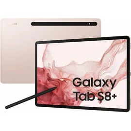 Samsung Galaxy Tab S8+ 12.4" 8 GB RAM 128 GB Wi-Fi + 5G Pink Gold