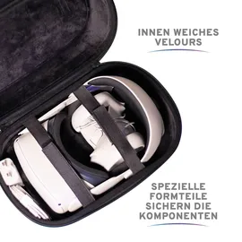 STEALTH Premium Carry Case Hülle schwarz Meta Quest 2