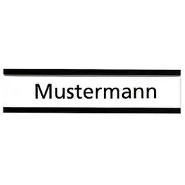 Franken Etikettenhalter magnetisch braun 7,5 x 4,0 cm, 10 St.