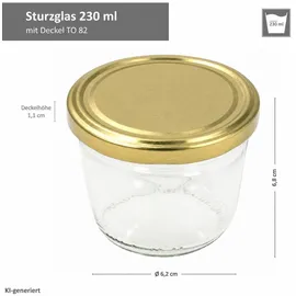 Mambocat Sturzglas 230 ml 100 St.
