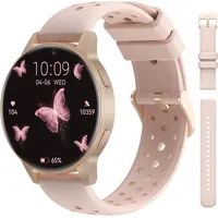 Smartwatch Damen mit Telefonfunktion Zyklus-Tracker Fitnessuhr Bluetooth Calls