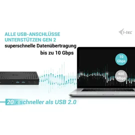 iTEC i-tec USB-C Tripple-4K Docking Gen2 + 100W PD