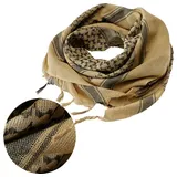 Brandit Textil Brandit Shemag Scarf, Khaki-Schwarz