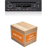 JUST SOUND best choice for caraudio Autoradio Einbaupaket Blaupunkt Milano 200 BT für Audi TT 8N Concert Bose Bluetooth USB