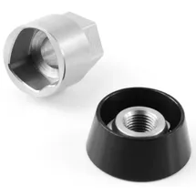 Pitlock Fahrradnabe Set SH38 Single Shimano-Nabe Alfine/Nexus Schwarz Pitlock