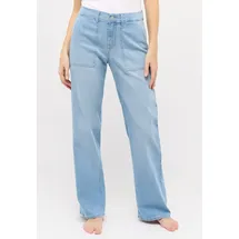 Angels Jeans Liz Urban Relaxed Fit in Bleached-D38 / L30