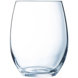 Arcoroc Chef & Sommelier ARC G0036 Primary Trinkglas, Wasserglas, Saftglas, 270ml, Krysta Kristallglas, transparent, 6 Stück