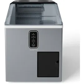 Klarstein Eiswürfelmaschine - Edelstahl, 15 kg/24 h, Kugel & Shaved Ice, 1,8 L Wassertank, LCD-Display, Kompakt, Eiswürfelbereiter für Partys/Events