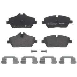 BREMBO Bremsbelagsatz, Scheibenbremse BREMSBELÄGE, RICHTUNGSGEBUNDEN vorne rechts links ohne Zubehör für MINI BMW 34116794056 34116772892 34116860016