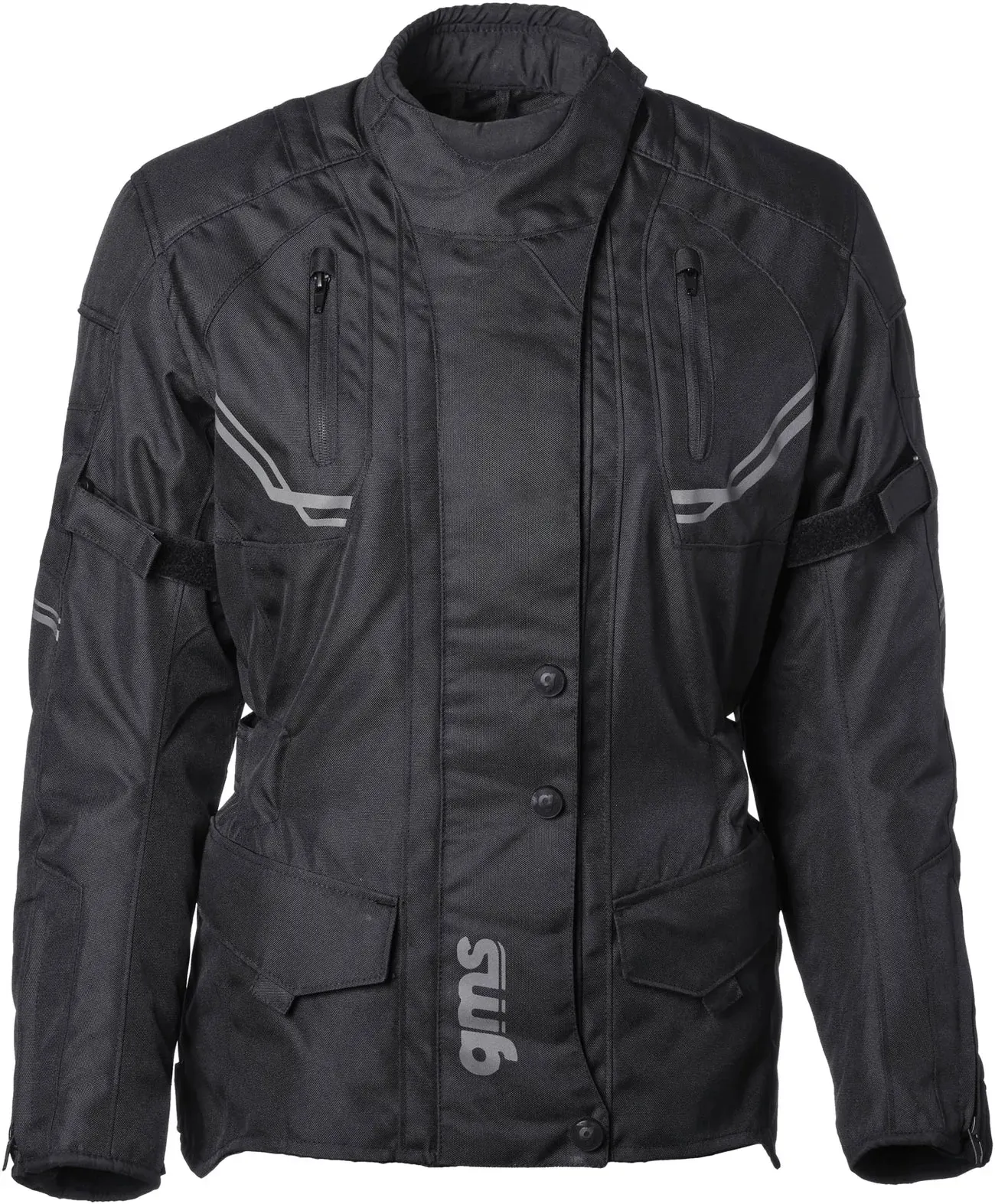 GMS-Moto Taylor, veste textile imperméable - Noir - 10XL