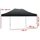 TOOLPORT Faltpavillon 3 x 4,5 m inkl Seitenteile schwarz (582622)