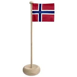 Tischflagge Höhe 40 cm Norwegen