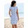 beachtime by lascana Sommerkleid Blumen Blau 38