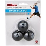 Wilson Squash-Ball, Staff, 1 Stück, Blau, Schwarz, WRT617000