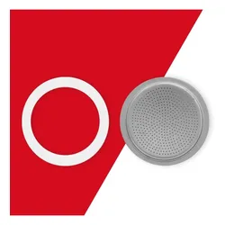 Bialetti 0800030 Filter, Dichtung für La Mokina 1 Tasse Espressomaschine