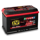 ZAP AGM SPECIAL 12V, 80Ah, 800A Starterbatterie 12V 80Ah  580 02