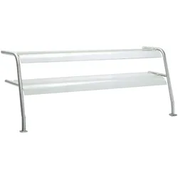 Glas-sb-shelf neutral auf 2 ebenen - 800x205x700 mm - 10793783 Eurast