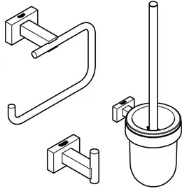 Grohe Essentials Cube WC-Set 3 in 1