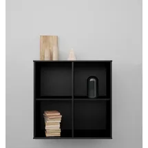 Hammel Furniture Mistral Kubus 026 Bücherregal 69 x 32,5 x 69 cm Schwarz