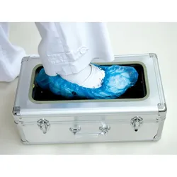 Box für hygienische Überschuhe, mechanisch, für 50 Überschuhe