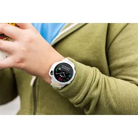 myFirst Fone R2 Kinder-Smartwatch Nougat White mit GPS, Herzfrequenzsensor, Videoanruf und Musikfunktion