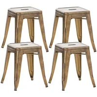 deluke Hocker FULDA 40 x 46 x 40 cm Gold