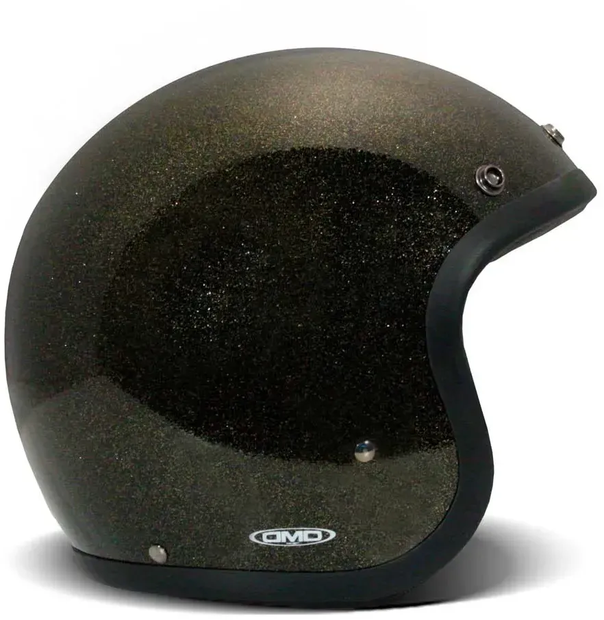 Dmd Retro Jethelm - Glitter Bronze - L
