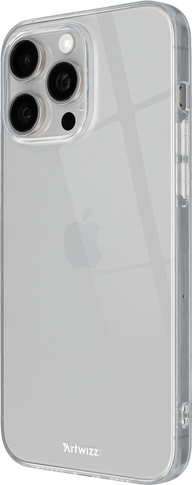 Artwizz NoCase für iPhone 15 Pro Max transparent -  Passend für Apple iPhone 15 Pro Max  Bietet widerstandsfähigen - schlanken Schutz vor Kratzern  Sehr flaches - transparentes Design  Speziell entwickeltes - widerstandsfähiges Material Perfekter Schutz - ohne das Design des iPhone zu verstecken (7924-3779)