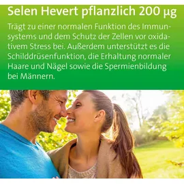 Hevert-Arzneimittel Selen Hevert pflanzlich 200 μg Kapseln
