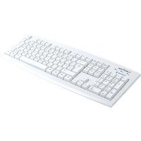 Seal Shield Silver Seal Keyboard DE weiß (SSWKSV208DE)