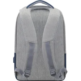 RivaCase® Rivacase 7567 Grau / Dunkelblau Notebookrucksack bis 17,3"